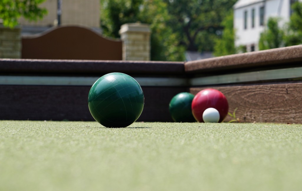 Bocce Ball and Cornhole