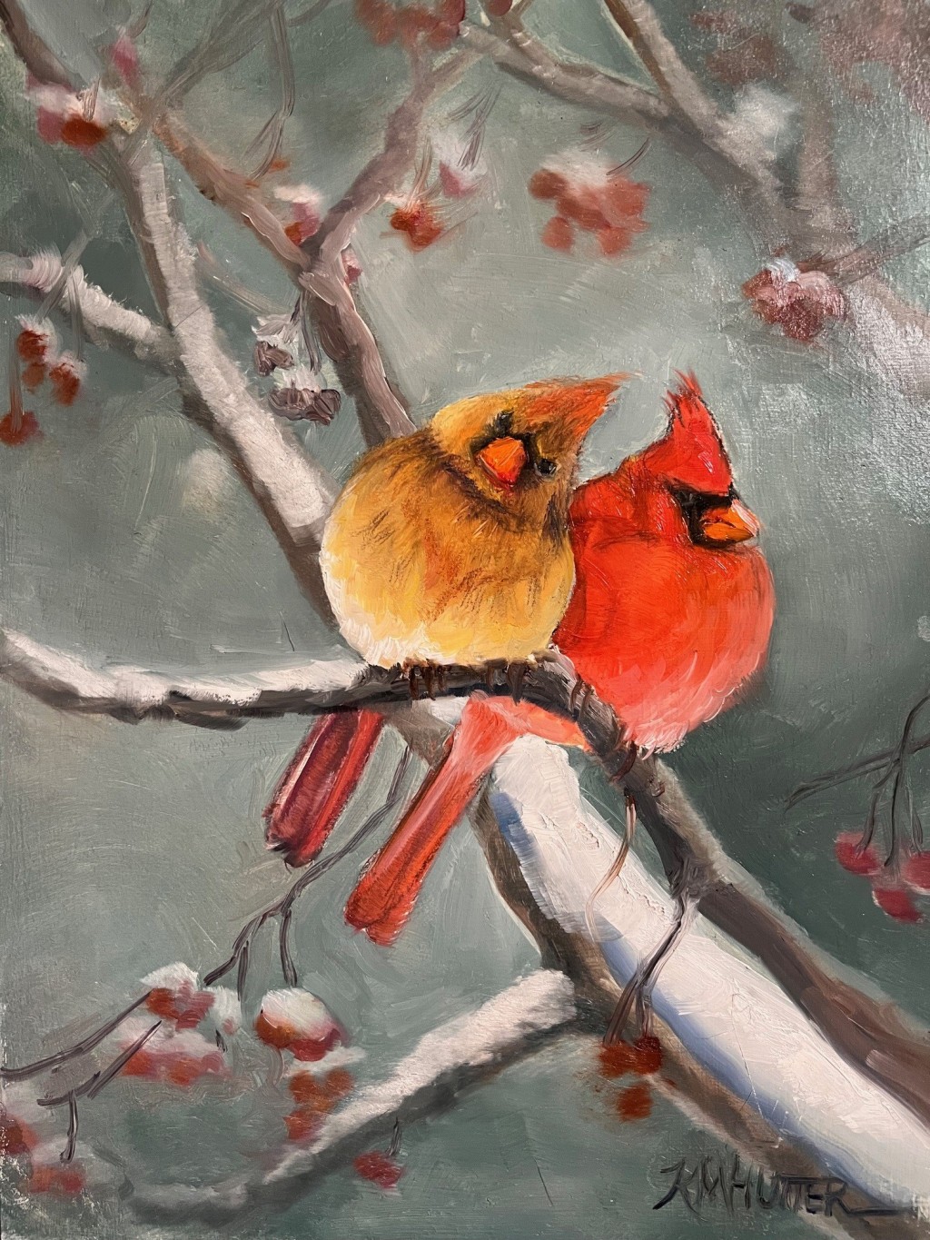 Painting Cardinals