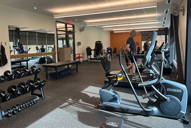 Equipped Fitness Room