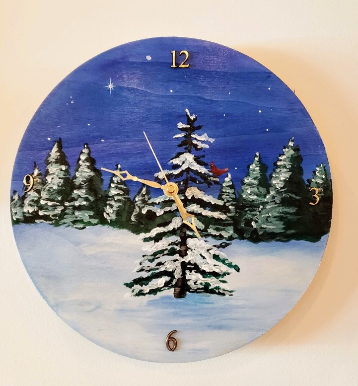 Clock Painting and Making