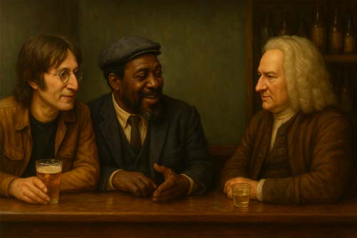 Lennon, Monk & Bach Walk into A Bar...