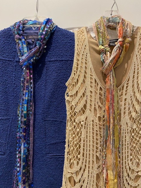 Ribbon Scarf Making