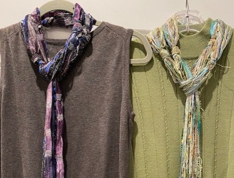 Ribbon Scarf Making