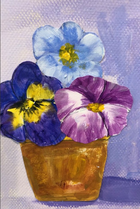 Painting Pansies