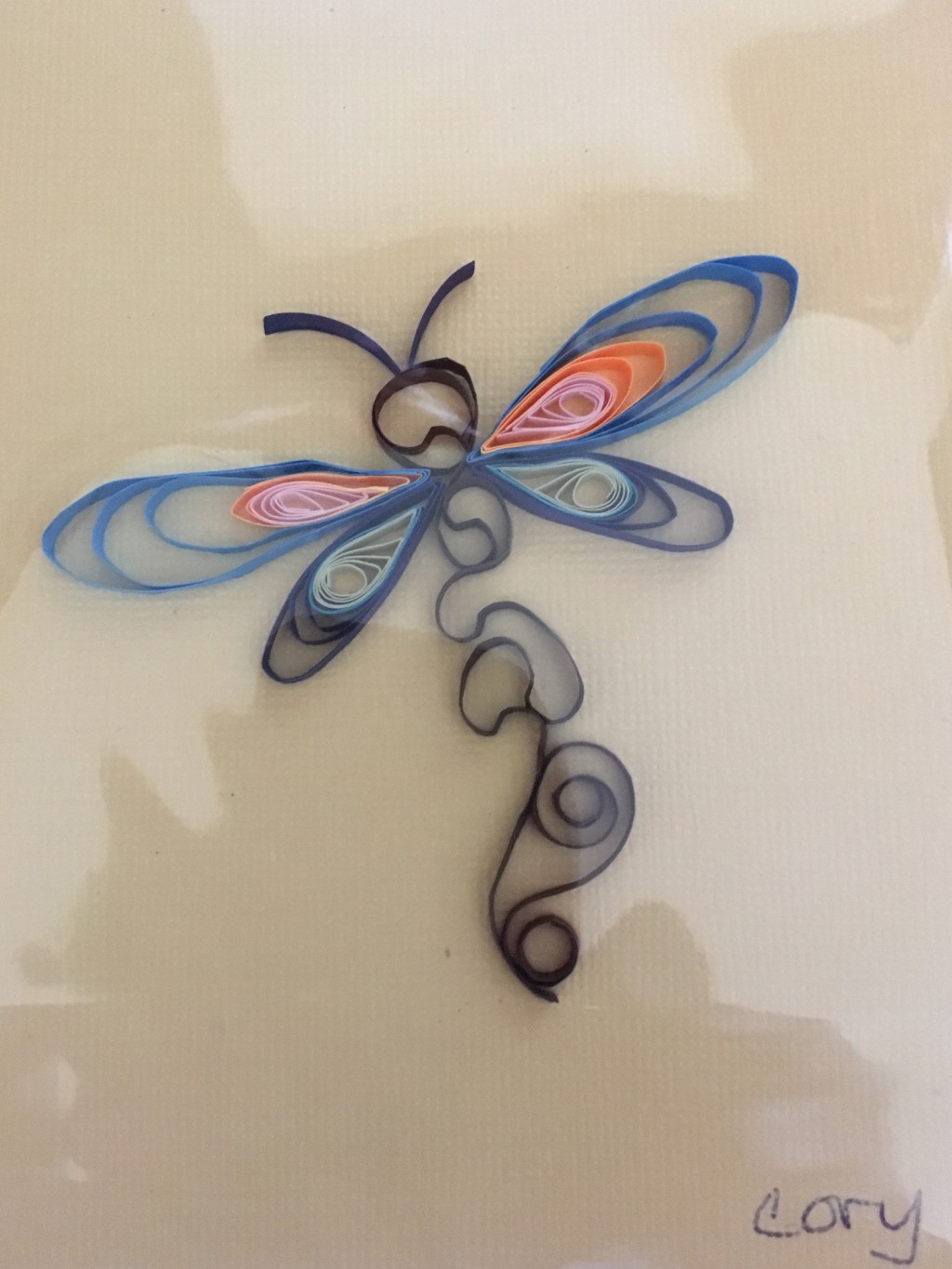 Beginner Quilling - Dragonfly