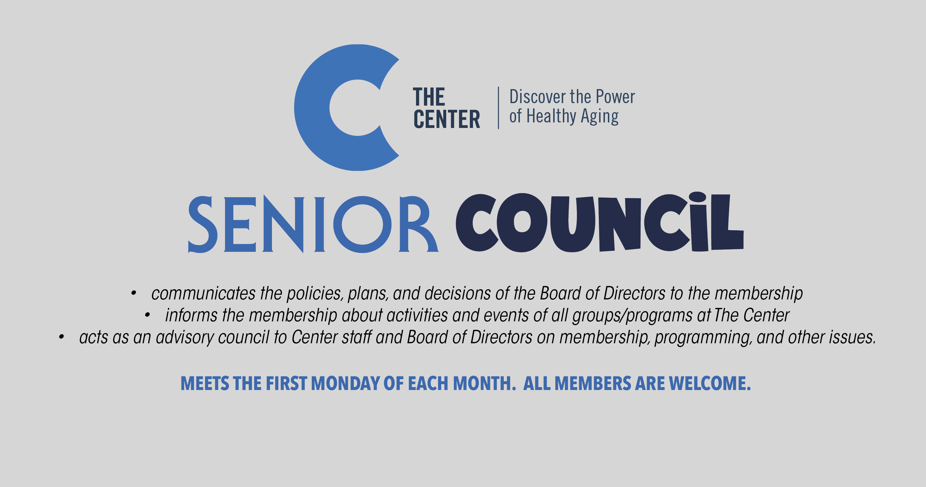 The Center Council Meeting