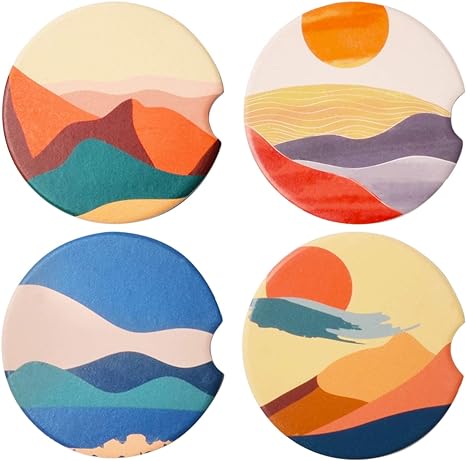 Paint Blue Ridge Coasters