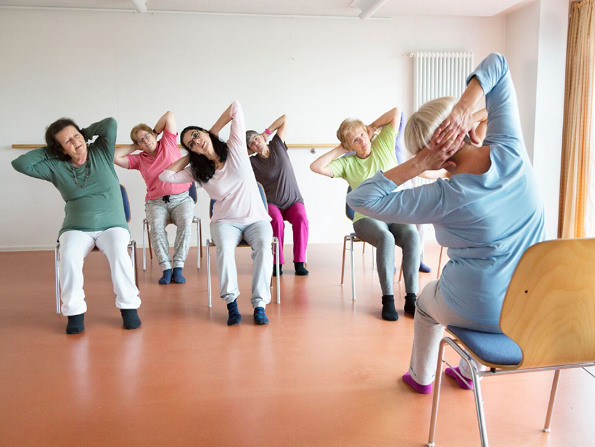 Chair Yoga Online | The Center Charlottesville