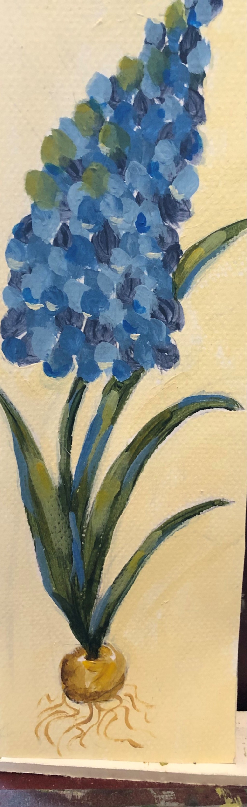 Grape Hyacinthe Painting