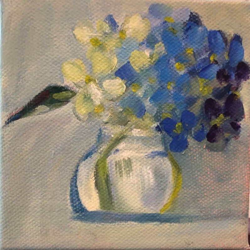 Painting Forever Hydrangeas - August 12