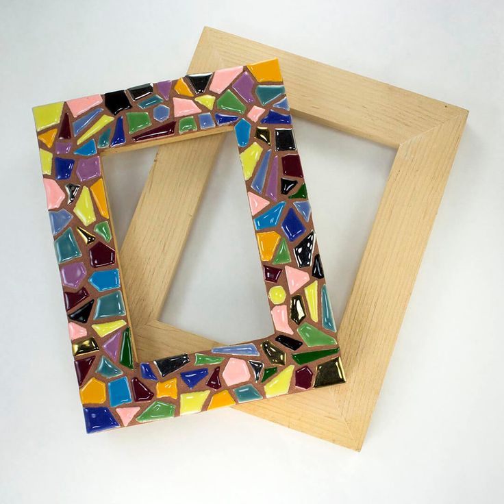 Making a Mosaic Picture Frame