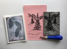 Monotype and Block Printmaking (ONSITE)