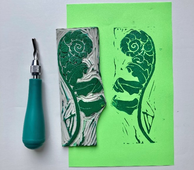 Relief Printing with Ann Cheeks